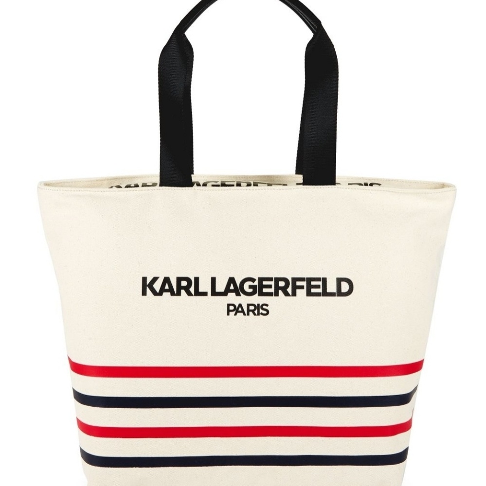 Karl Lagerfeld Paris

Kristen Striped Tote Bag

.